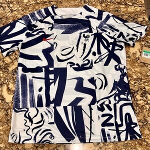 France Women's National Team Nike 2023 Academy Pro Pre-Match Top - White